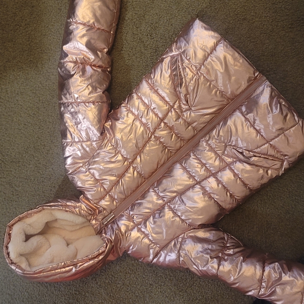 Girls puffy winter coat